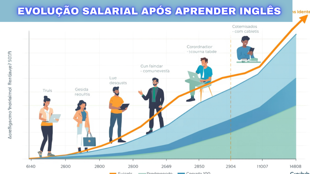 Evolução de carreira e salário após dominar inglês profissionalmente